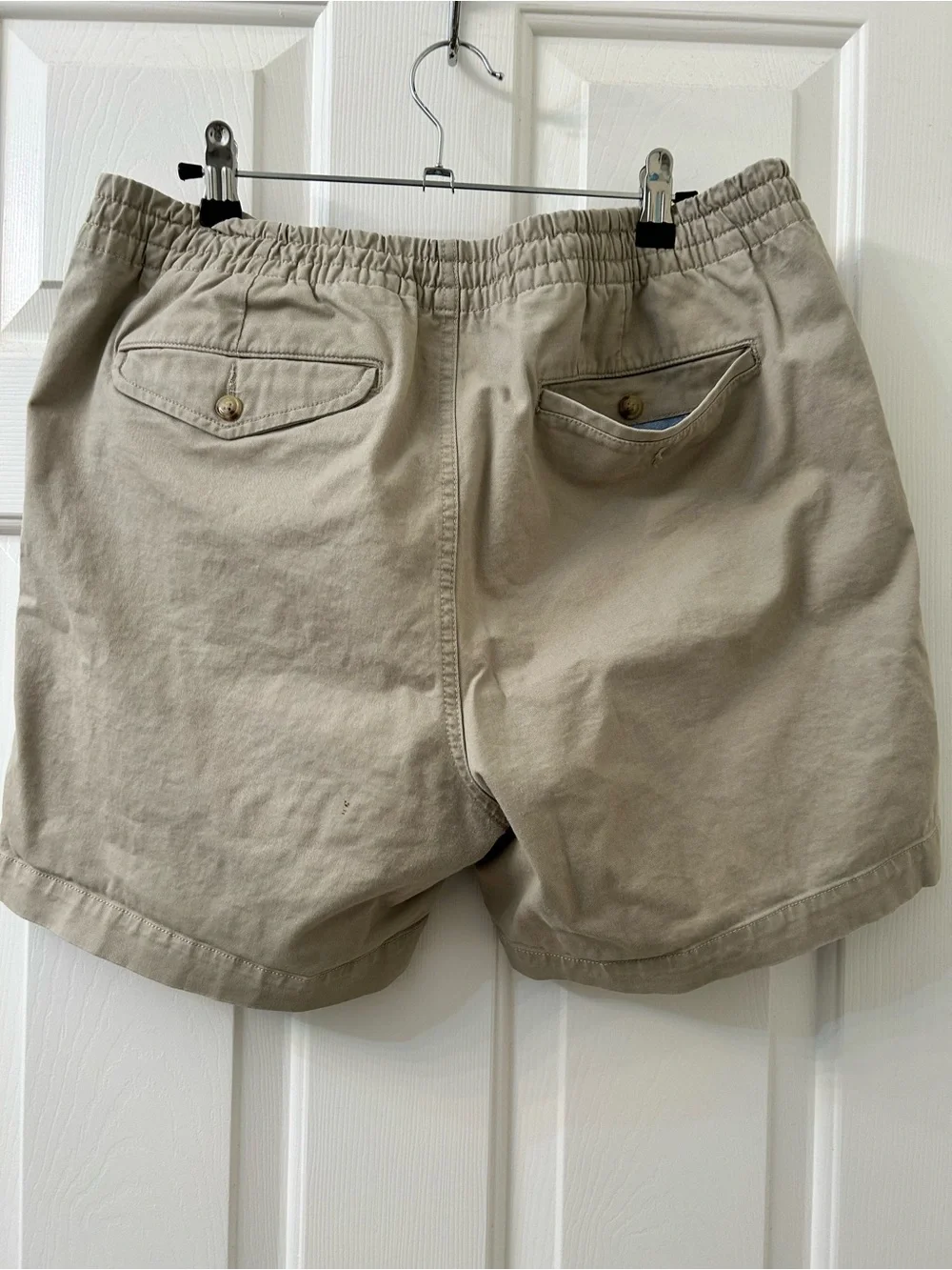 Polo by Ralph Lauren Tan Flat-Front Men's Shorts